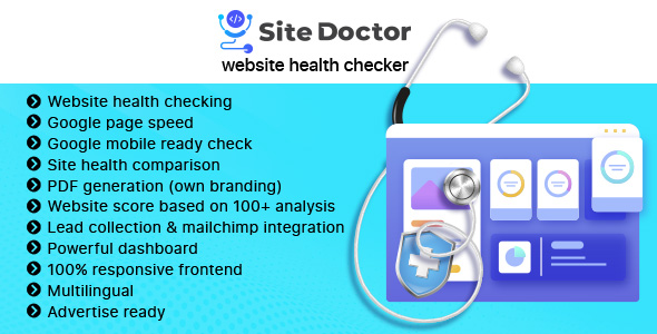 SiteDoctor - website health checker